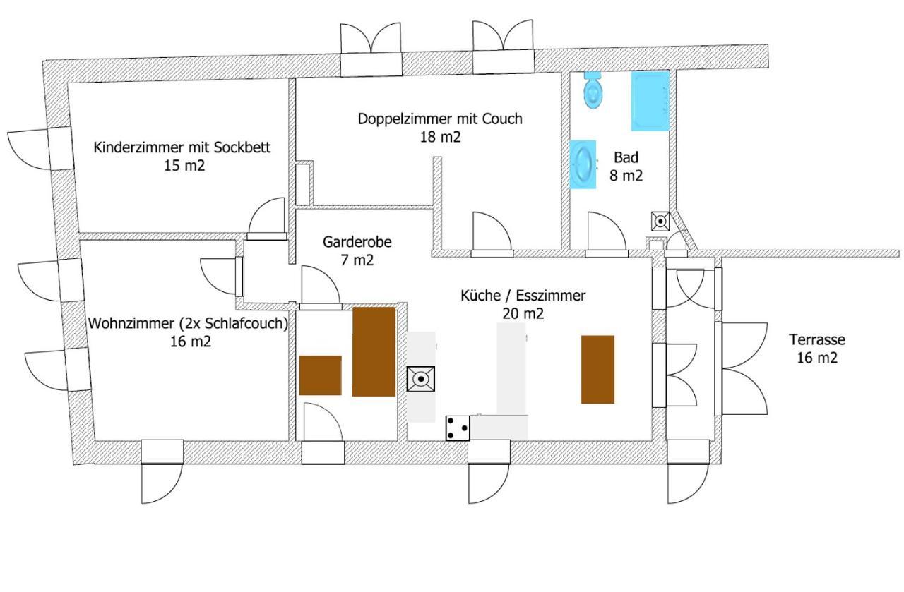 Ferienwohnung gemütliches Sandsteinhaus Buergstadt Exterior foto